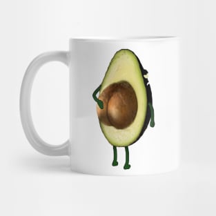 Avocado Seed Butt Funny Gag Gift Mug